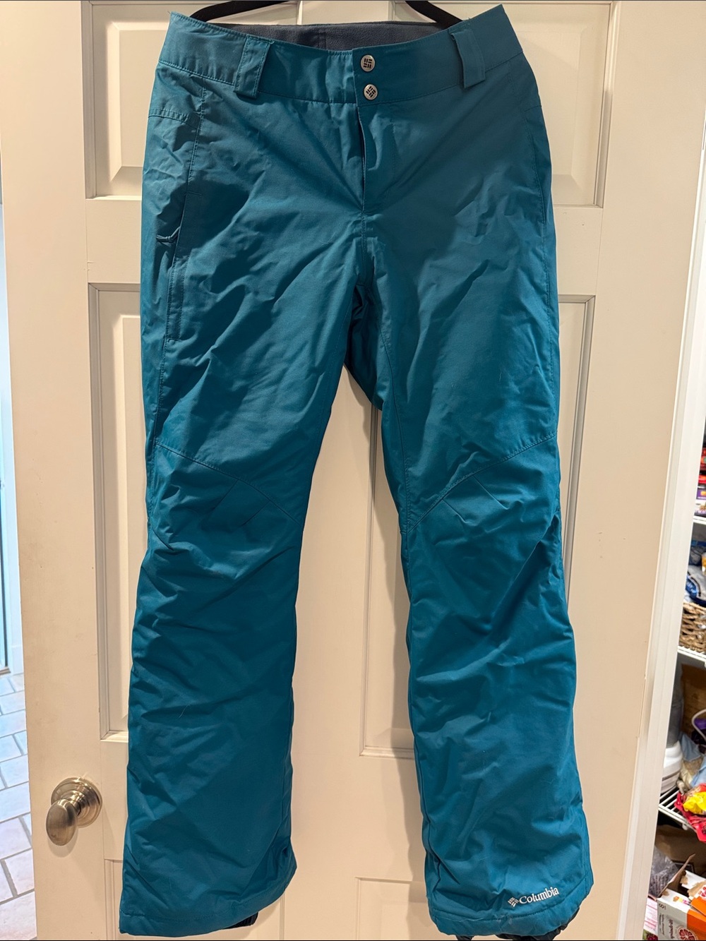 Columbia women’s Teal Outdoor Snow Pants